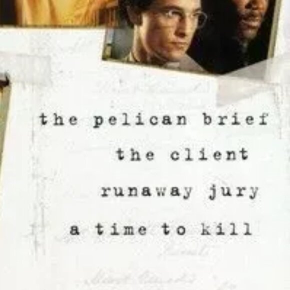 J Grisham DVDs Courtroom Collec Pelican Brief Client A Time to Kill Runaway Jury - Picture 2 of 2